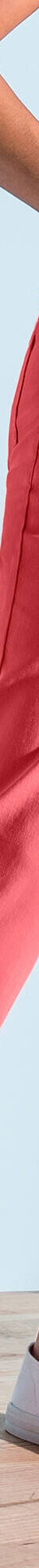 Pantacourt effet ventre plat coton stretch (corail) Pantacourt effet ventre plat coton stretch (corail)